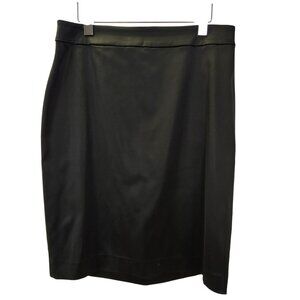 Tadashi Shoji Satin Pencil Skirt Size 14